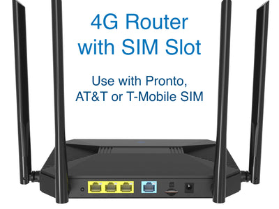 PP14US - 4G LTE Router with WIFI, SIM Card Slot - smbWIFI