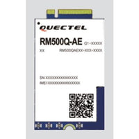 Quectel RM500Q-AE 5G NR global module 3GPP Release 15 NSA/SA operation, Sub-6 GHz M.2 socket - smbWIFI